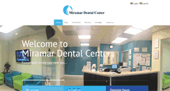 Desktop Screenshot of miramardentalcenter.com